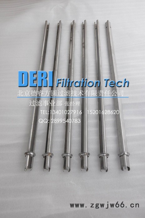 30/40英寸过滤器导流杆；滤芯密封组件固定件配件；保安过滤器滤芯配件小碗底座弹簧压帽导流杆 德睿DERIDR-PJ1图2