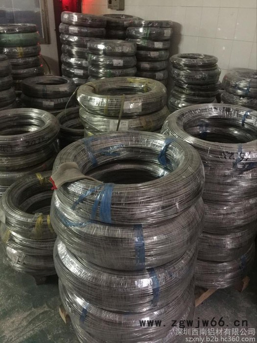 供应西南铝6061铝合金螺丝线=7075弹簧铝线=50583-T6国标铝线=7A04国标铝线=6063全软铝线图4