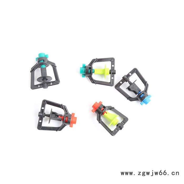 旋转喷头 微喷头现货供应 水量分布均匀苗圃大棚灌溉用旋转微喷头 旋转喷头图5