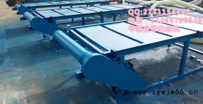 加料仓输送机    带弹簧清扫器输送机      平板输送机图2