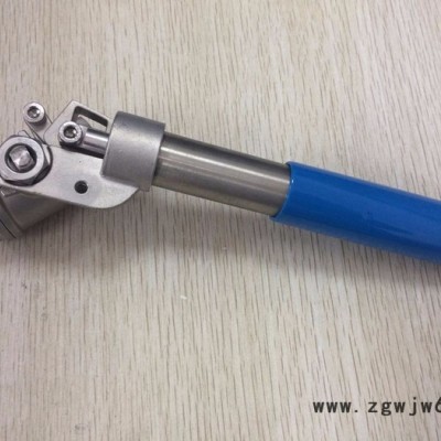 TQ11F-16P DN32不锈钢弹簧自动复位内螺纹球阀，1-11/4弹簧复位球阀，上海唐玛牌