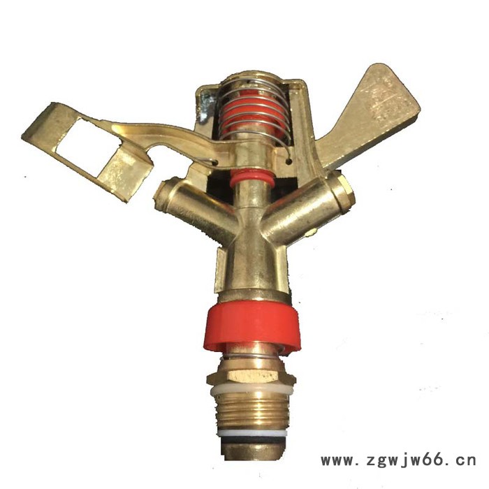 雨润喷头8002型号6分锌合金摇臂喷头金属旋转喷头可控角喷灌厂家专业用于草坪喷灌茶叶喷灌蔬菜喷灌喷头出口级品质 量大优惠图4