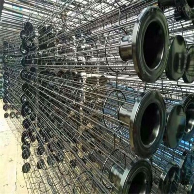 厂家供应弹簧骨架 可拉伸带文氏管弹簧袋笼 多种规格定做除尘器骨架