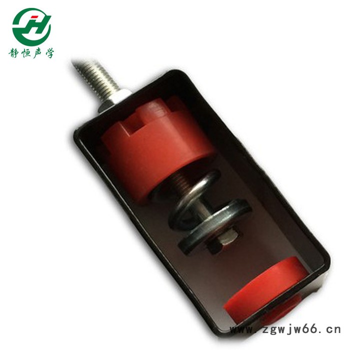 厂商现货阻尼胶减震器高效吊钩 酒吧ktv天花吊顶隔振弹簧**硅胶配件 天花减震吊钩图3