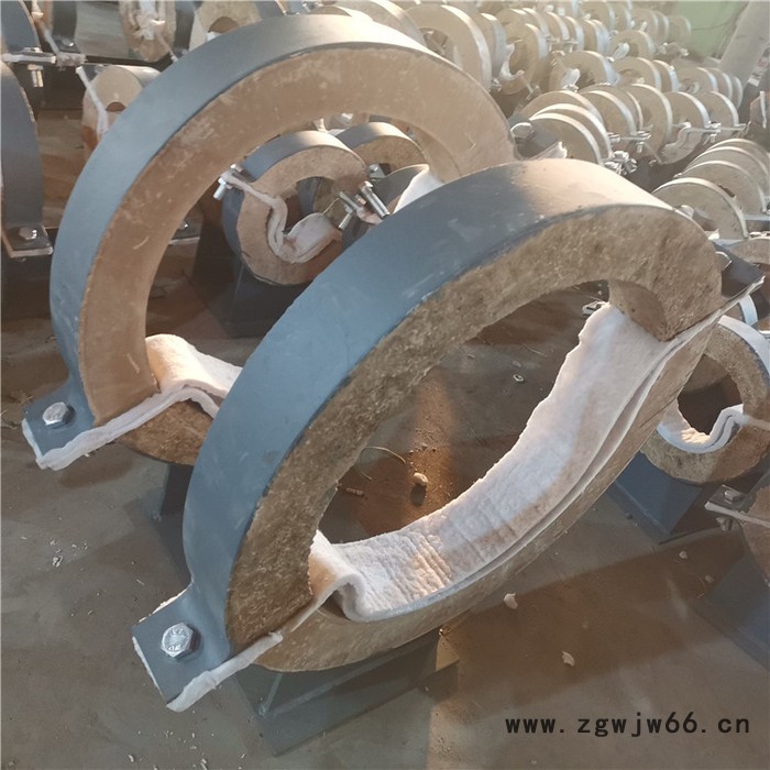 蒸汽管道隔热管托座式支座重型管夹可变弹簧支吊架志昂厂家图3