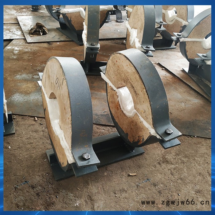 生产弹簧支吊架 管道弹簧支吊架 滑动隔热管托 蛭石隔热管托图2