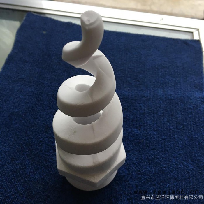 蓝洋   脱硫除尘   雾化陶瓷喷头喷嘴      陶瓷螺旋喷头喷嘴     2寸图5