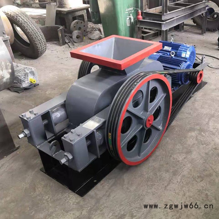 邦隆厂家直供对辊破碎机2PG610X400 大型双辊齿辊破碎机双辊光辊破碎机 石料制砂机 ** 质量保证 弹簧对辊图2