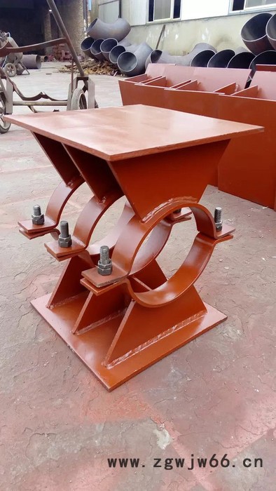 宇正管夹支座 弹簧支座 导向支座 型号齐全图3