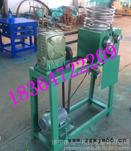 百一图片电动盘圆机 弹簧形状盘圆机图6