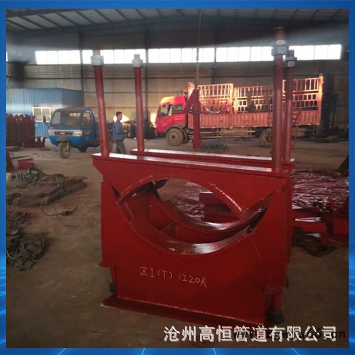 高恒管道加工定制 固定支座滑动支座 管夹滑动支座 焊接滑动支座 弹簧管夹支座图4