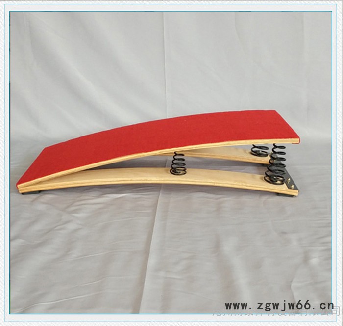 木质S型弹簧起跳板 田径运动体操训练用品比赛起跳板 助跳板图3