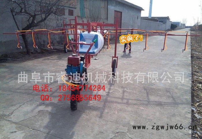 高品质自走式轮式喷杆喷雾机 大型多喷头喷药机价格图2