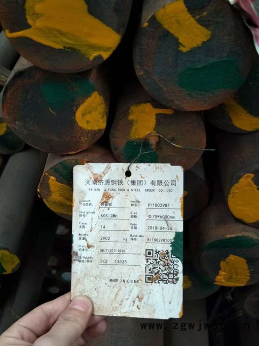 济钢 东莞60Si2Mn圆钢  弹簧钢圆钢规格齐全图4