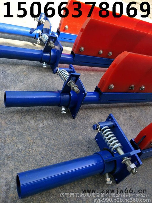 弹簧自调聚氨酯清扫器 自动调节高分子聚氨酯清扫器图6