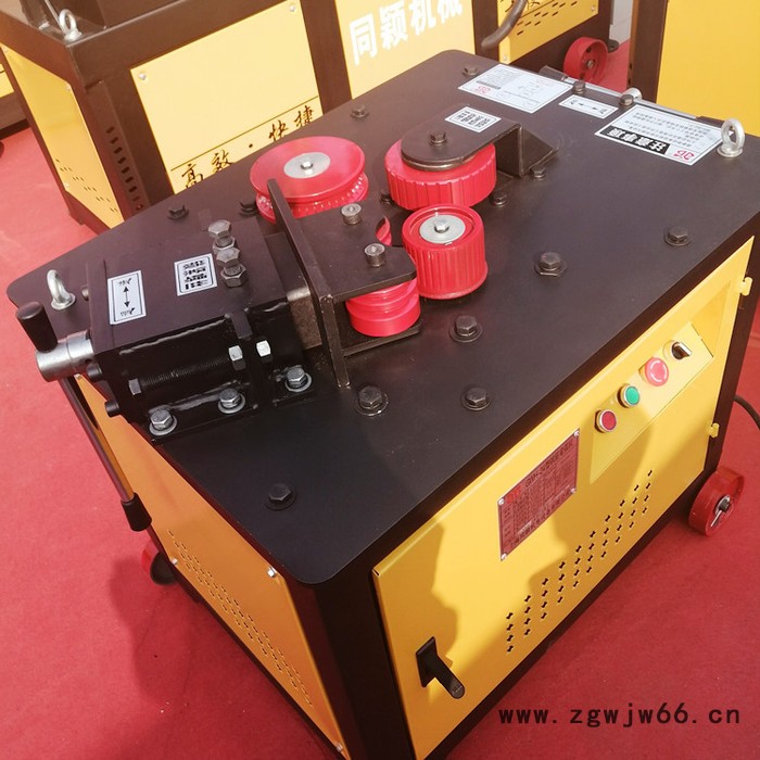 纽威达GHW10+24 钢筋弯圆机 螺纹钢圆钢弯弧机 弹簧弯曲机设备图5