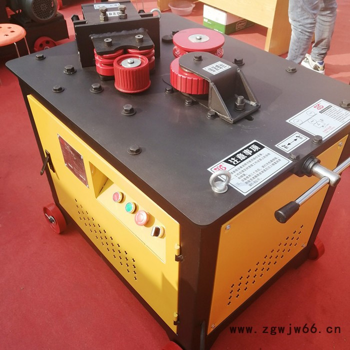 纽威达GHW10+24 钢筋弯圆机 螺纹钢圆钢弯弧机 弹簧弯曲机设备图2