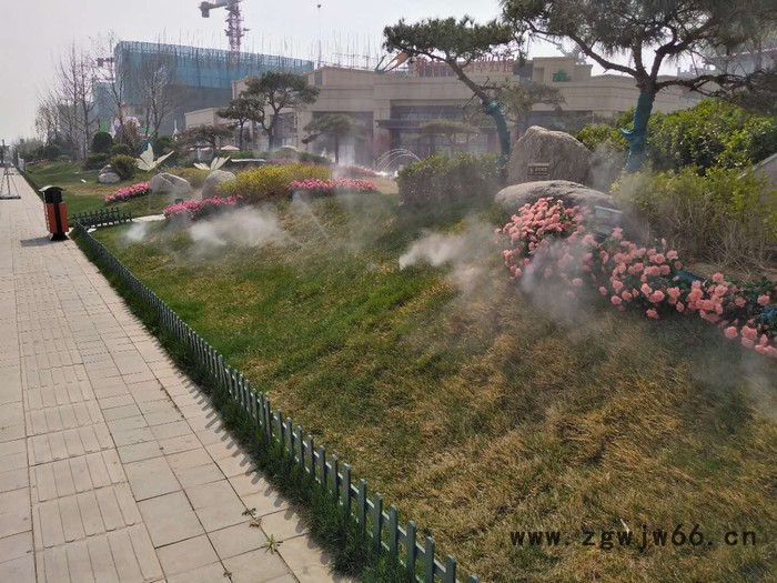 喷泉设计 喷头 设备 水景系统 喷雾效果图4