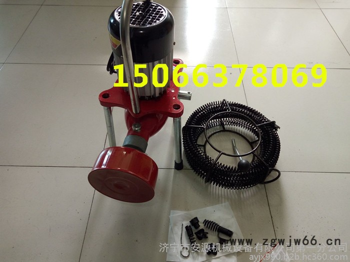 管道疏通机/管道疏通设备 弹簧式疏通机生产厂家图5