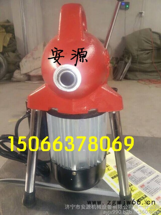 管道疏通机/管道疏通设备 弹簧式疏通机生产厂家图2