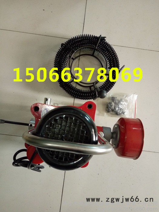 管道疏通机/管道疏通设备 弹簧式疏通机生产厂家图4