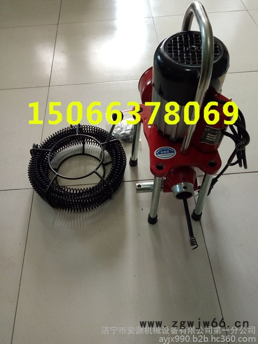 管道疏通机/管道疏通设备 弹簧式疏通机生产厂家图7