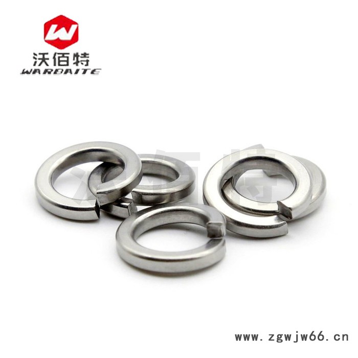 镀镍弹垫圈 开口弹簧垫圈 金属M2M2.5M3M3.5M4M5M6华司介子 标准图4