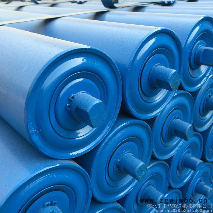 千里马牌 1000带宽 防尘 防水 弹簧缓冲 煤矿井下用 三连托辊 生产厂家图5