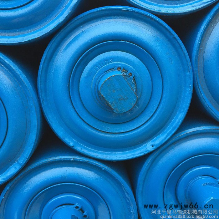 千里马牌 1000带宽 防尘 防水 弹簧缓冲 煤矿井下用 三连托辊 生产厂家图2