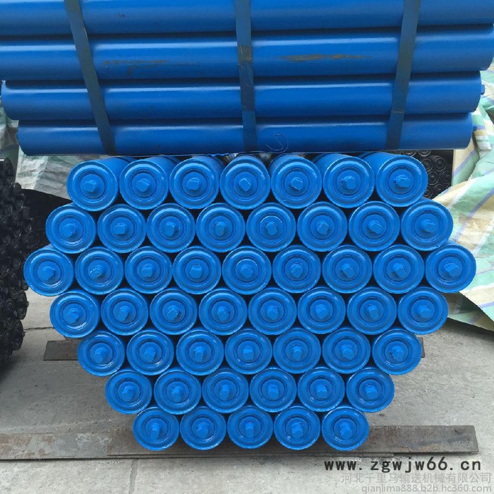 千里马牌 1000带宽 防尘 防水 弹簧缓冲 煤矿井下用 三连托辊 生产厂家图8