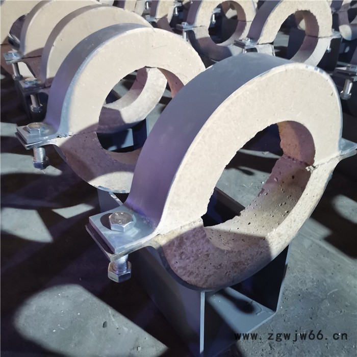 隔热管托T型管托生产厂家不锈钢管夹整定式弹簧支吊架志昂厂家图2