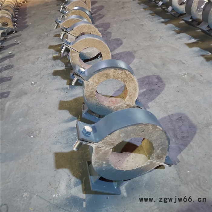 蒸汽管道隔热管托镀锌H型管托液压管夹变力弹簧支吊架志昂厂家图5