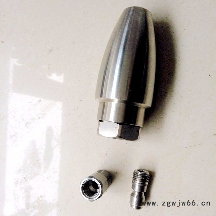 300公斤-500公斤超高压清洗机旋转喷头 根雕 去锈 去广告剥树皮专用强力旋转喷头 500公斤不锈钢图6