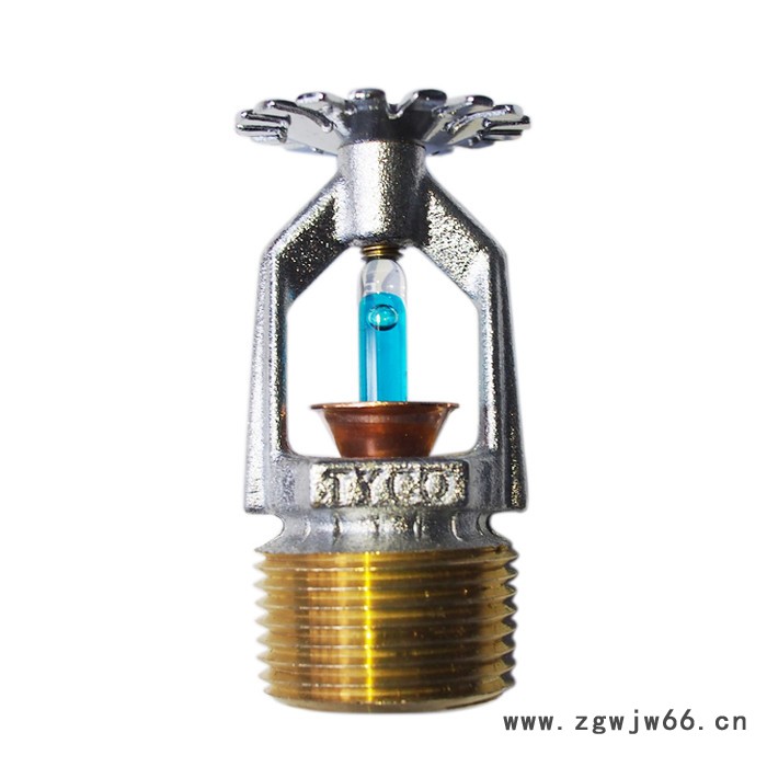 泰科Tyco喷头,TY3251 68℃ 覆盖面喷头,标准喷头,镀铬喷头,响应喷头,泰科TYCO标准 玻璃球洒水喷头图3