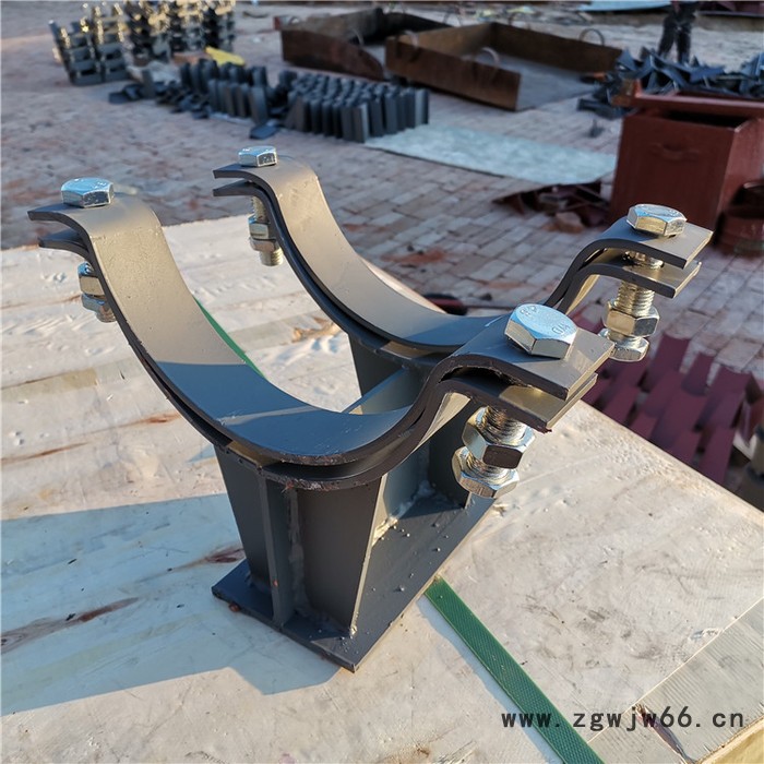 pe管托 重型管夹 常规弹簧支吊架 志昂管道图5
