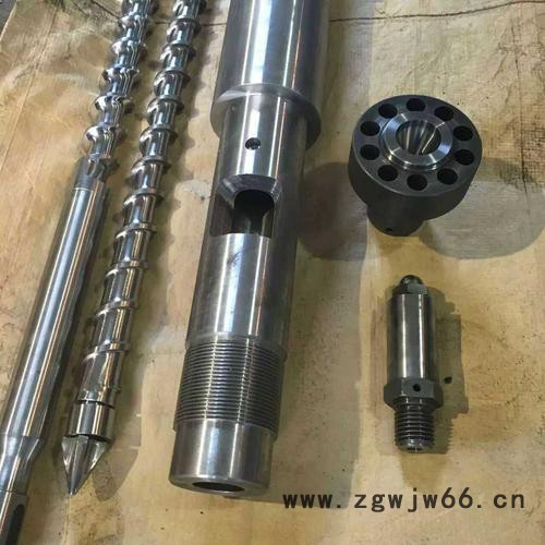 弹簧射咀_普通注塑机螺杆_65熔喷布机单螺杆图3