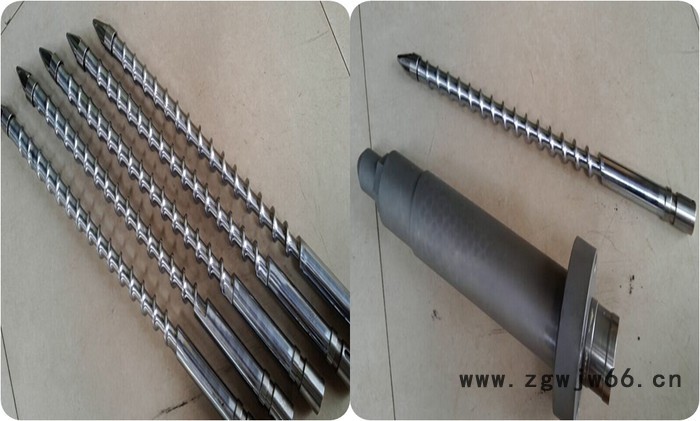 弹簧射咀_普通注塑机螺杆_65熔喷布机单螺杆图4