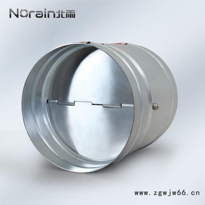 北雨 镀锌圆形止回阀 止逆阀 镀锌逆止阀 弹簧复位截止调节阀 可根据尺寸定制图3