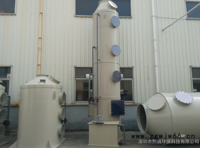 洗涤塔的高度 熙诚 nox废气塔 空塔喷淋喷头设计图5
