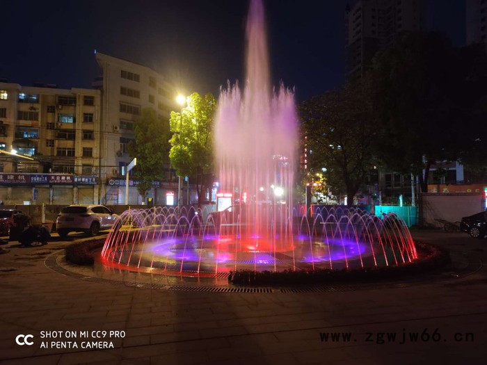 喷泉设计公司 喷头厂家 水景 喷雾效果图7