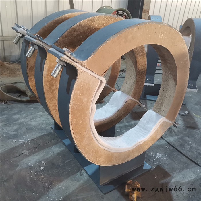 隔热管托管托厂家不锈钢管夹整定式弹簧支吊架志昂厂家图4