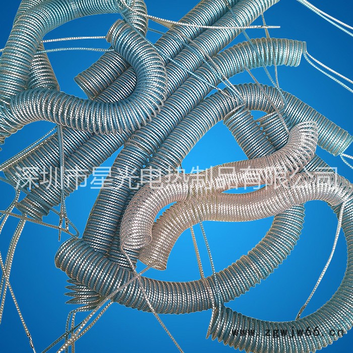 星光弹簧线加工 PP发热线 FEP电热线 铁氟龙加热线 弓线可以拉伸氧气管图4