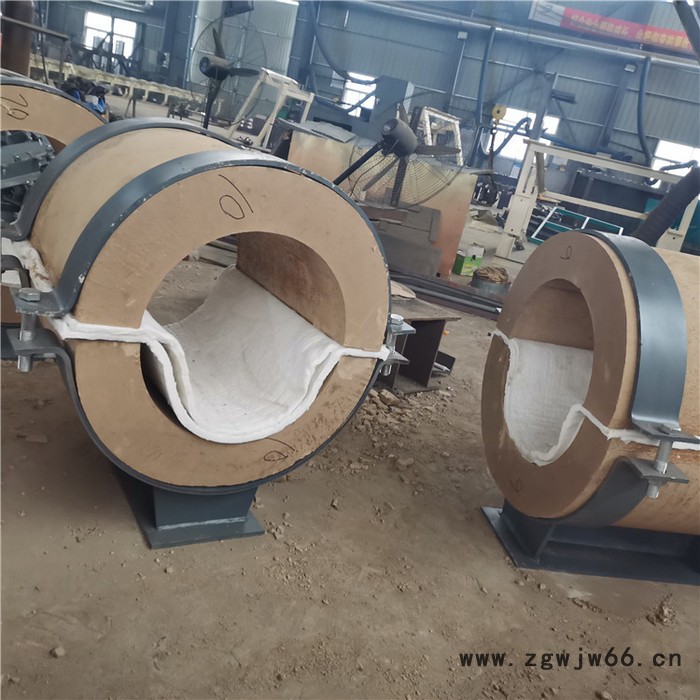 高效隔热管托  聚氨酯保冷管托 隔热管托 弹簧支吊架导向管托 志昂厂家图5