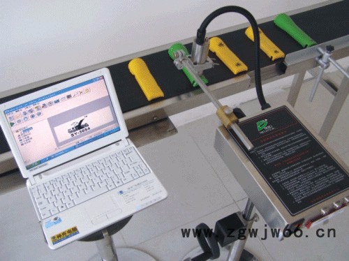 依利达ELD-800B小型喷码机/双喷头喷码机/自动小字符打码机/日期喷码机/生产批号喷印机图2