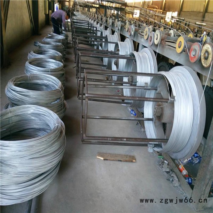 **镀锌丝 热镀锌钢丝 弹簧制造用的弹性钢丝  丝网编制 动物养殖专用钢丝图3