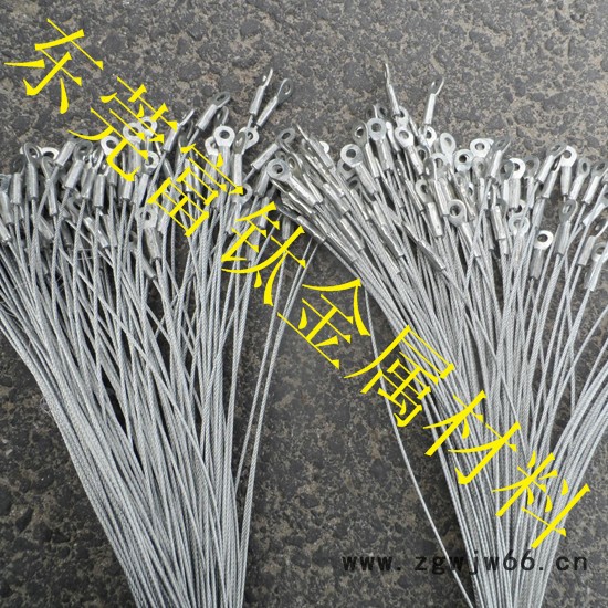 供应 304不锈钢钢丝绳 上海包胶绳 低价批发 钢丝绳 7*7-1.2 灯具牵引绳 弹簧首饰绳图2
