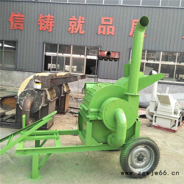 泰丰树皮高喷头出料木材粉碎机 硬质木料边角料粉碎机双口粉碎机图2