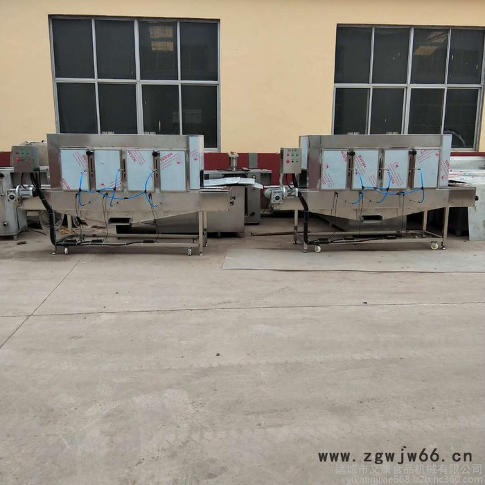 义康牌SMJ-2000型多喷头鸡翅烧毛机 连续式猪爪烧毛机 网带式鸡腿烧毛机图7