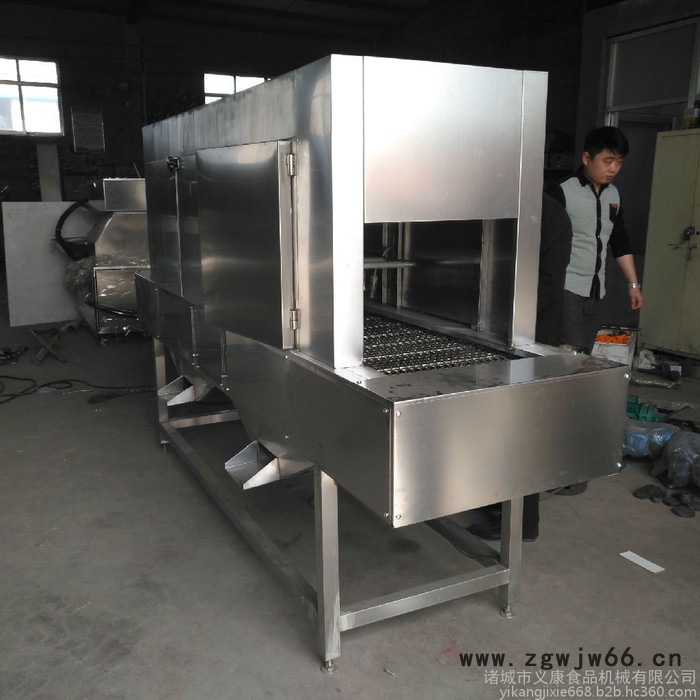 义康牌SMJ-2000型多喷头鸡翅烧毛机 连续式猪爪烧毛机 网带式鸡腿烧毛机图8