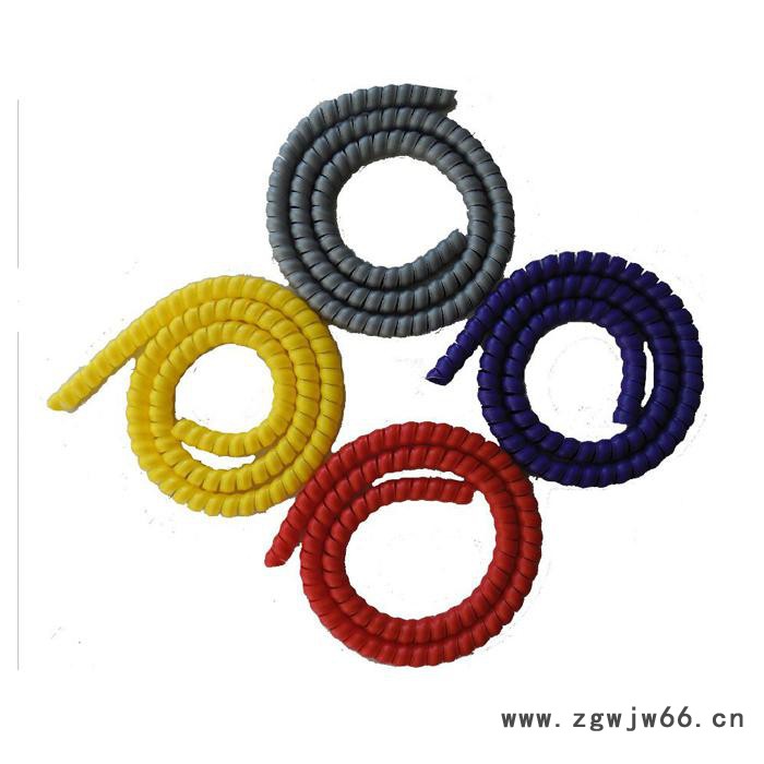 神方 供应 耐磨液压油管护套 螺旋保护套 油管弹簧缠绕护套图5